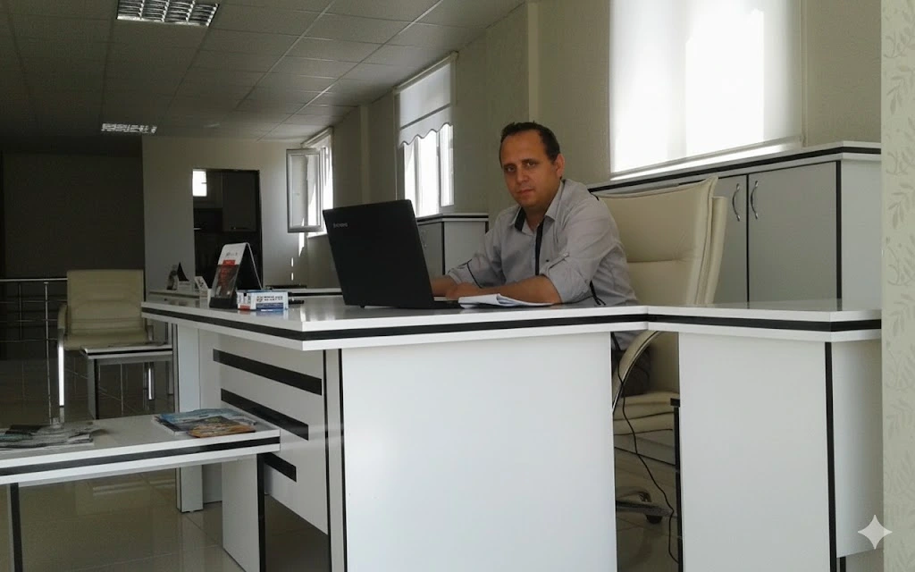 Ofiste gayrimenkul çalışması